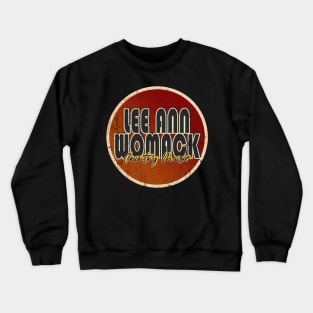 Art Drawing - Lee Ann Womack 10 Vintage Crewneck Sweatshirt